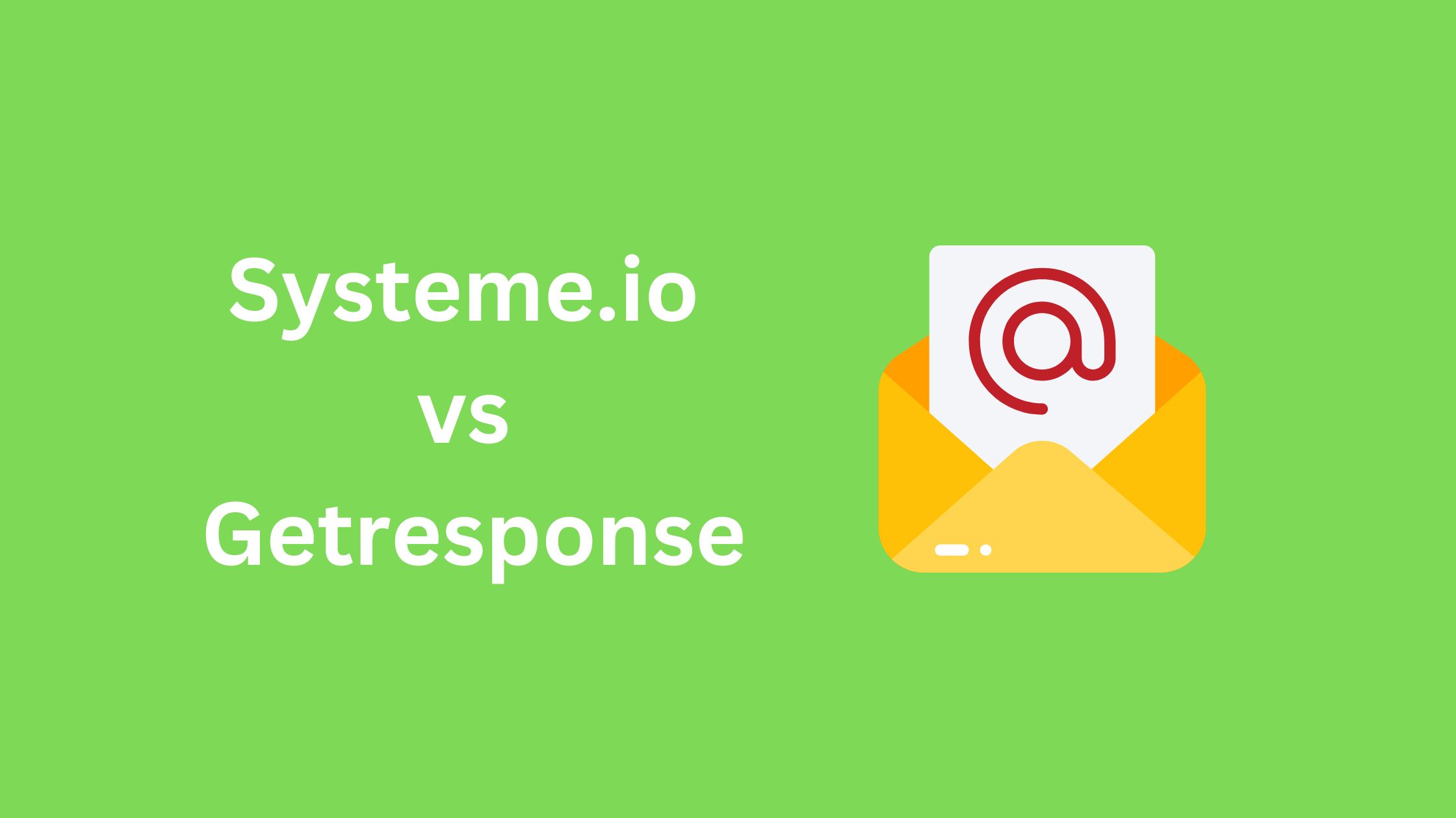 Systeme.io vs Getresponse