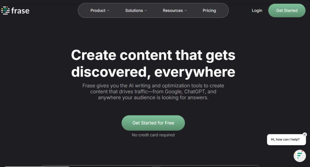 Frase homepage