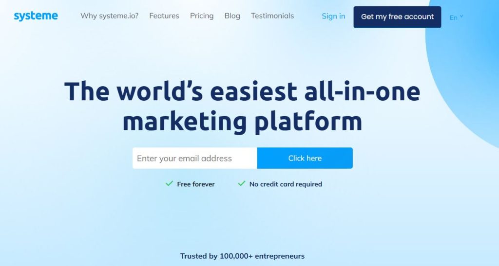 Systeme Homepage