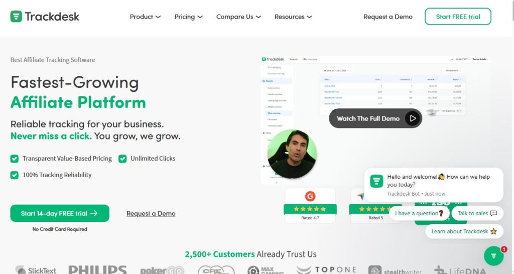 Trackdesk Review