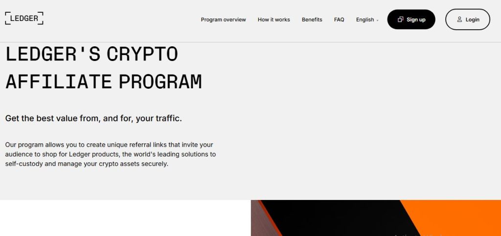 Ledger crypto affiliate program