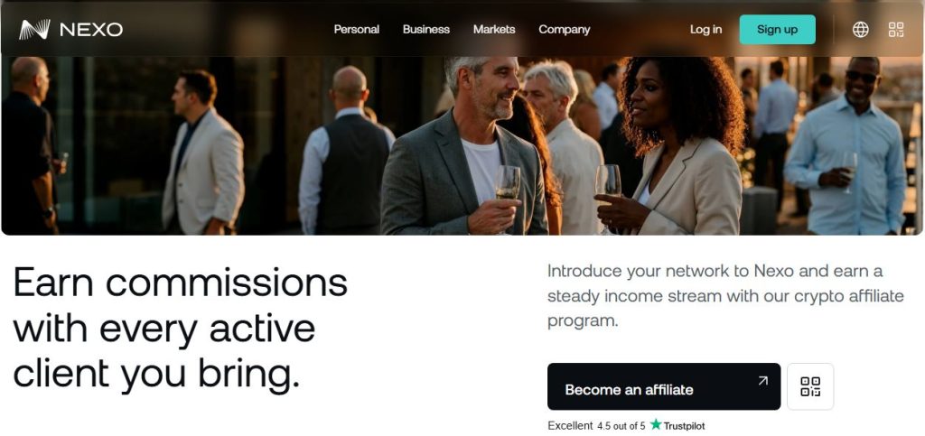 Nexo affiliate program