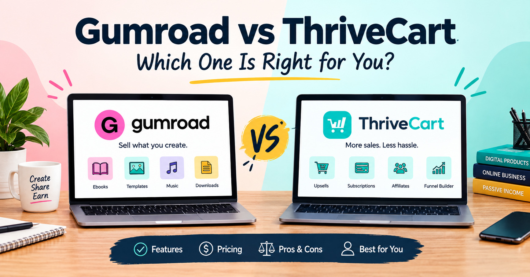 Gumroad-vs-ThriveCart