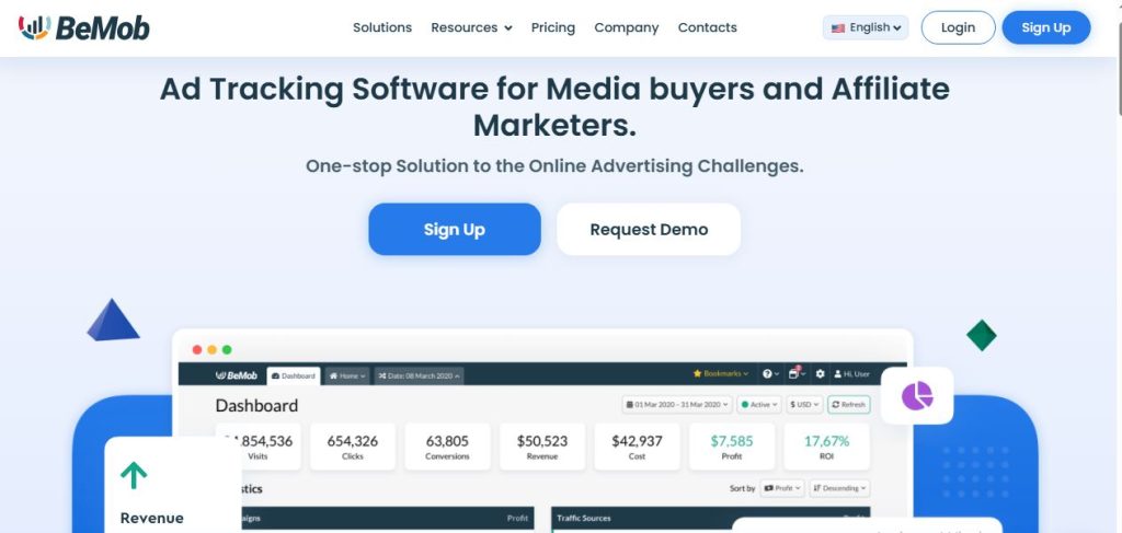 Bemob Ad Tracking Software