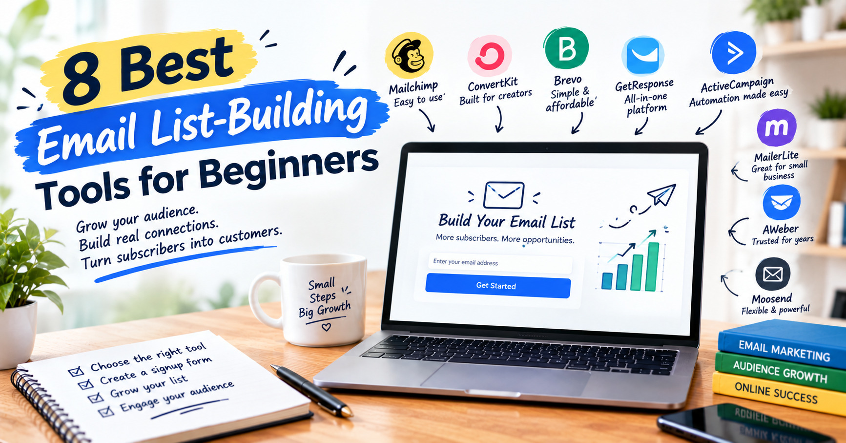 Best Email List-Building Tools for Beginners