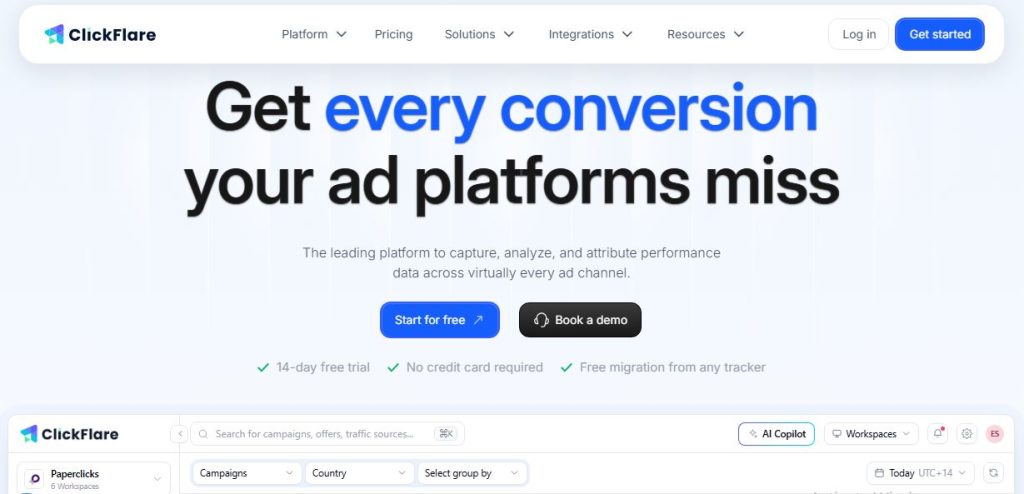 Clickflare Ad Tracker