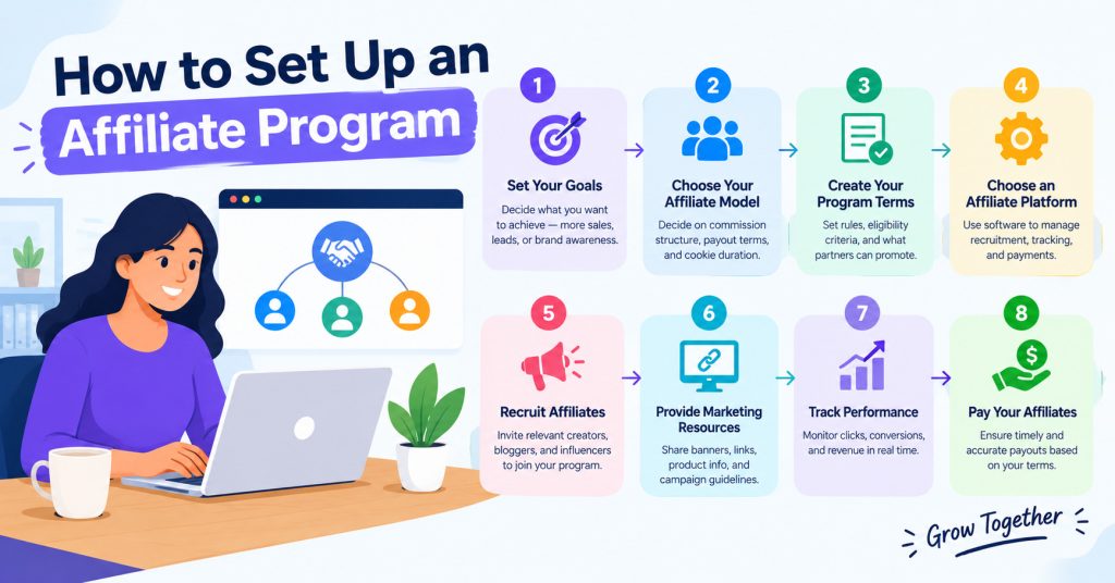 How to Set Up an Affiliate Program for your business
