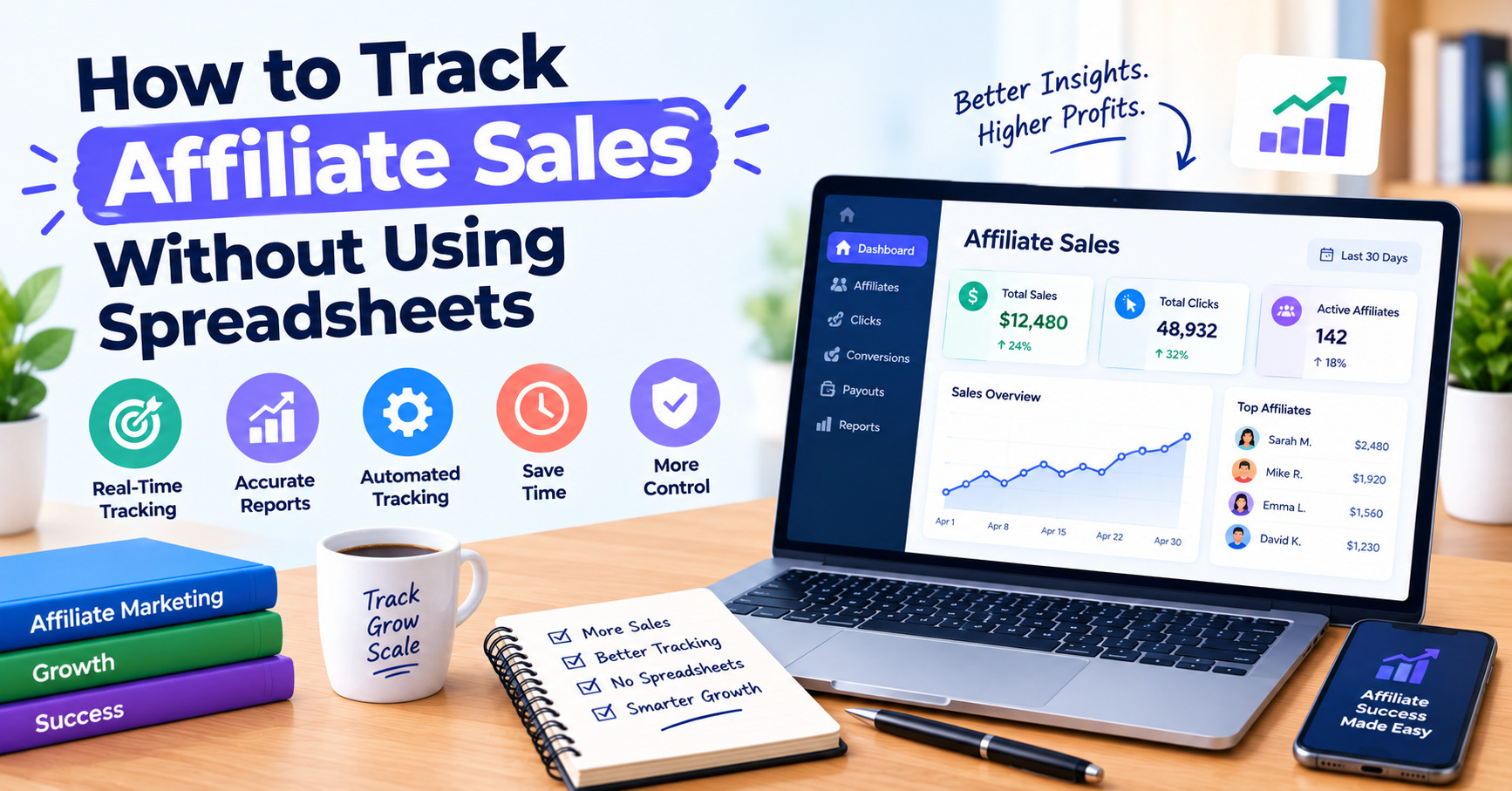 How to Track Affiliate Sales Without Using Spreadsheets