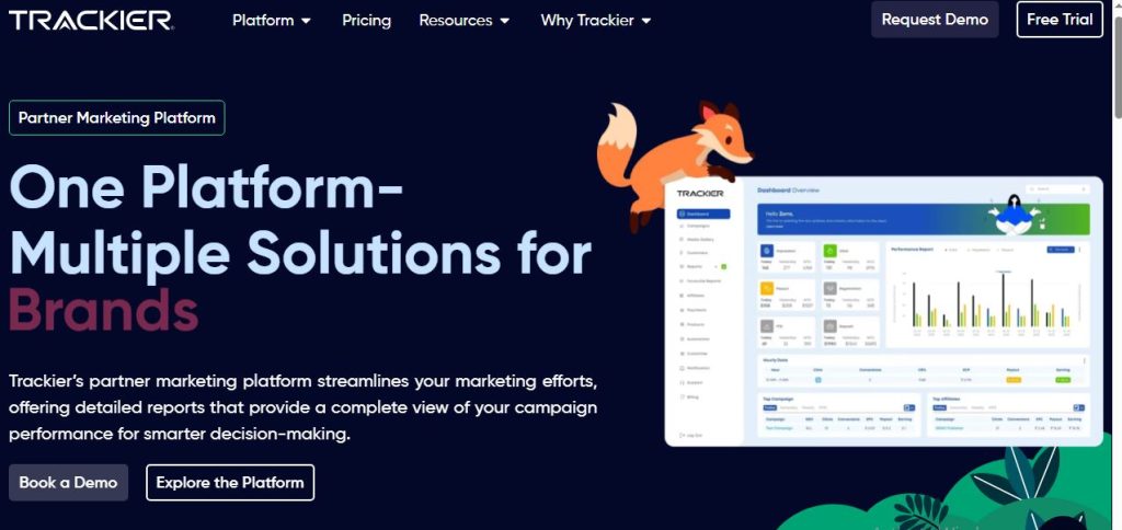 Trackier Partner marketing software