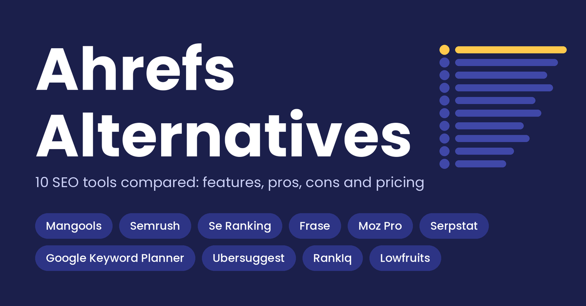 Ahrefs alternatives