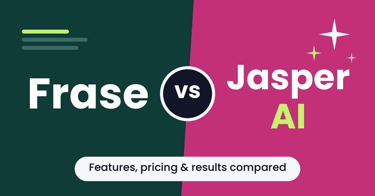 Frase vs Jasper AI