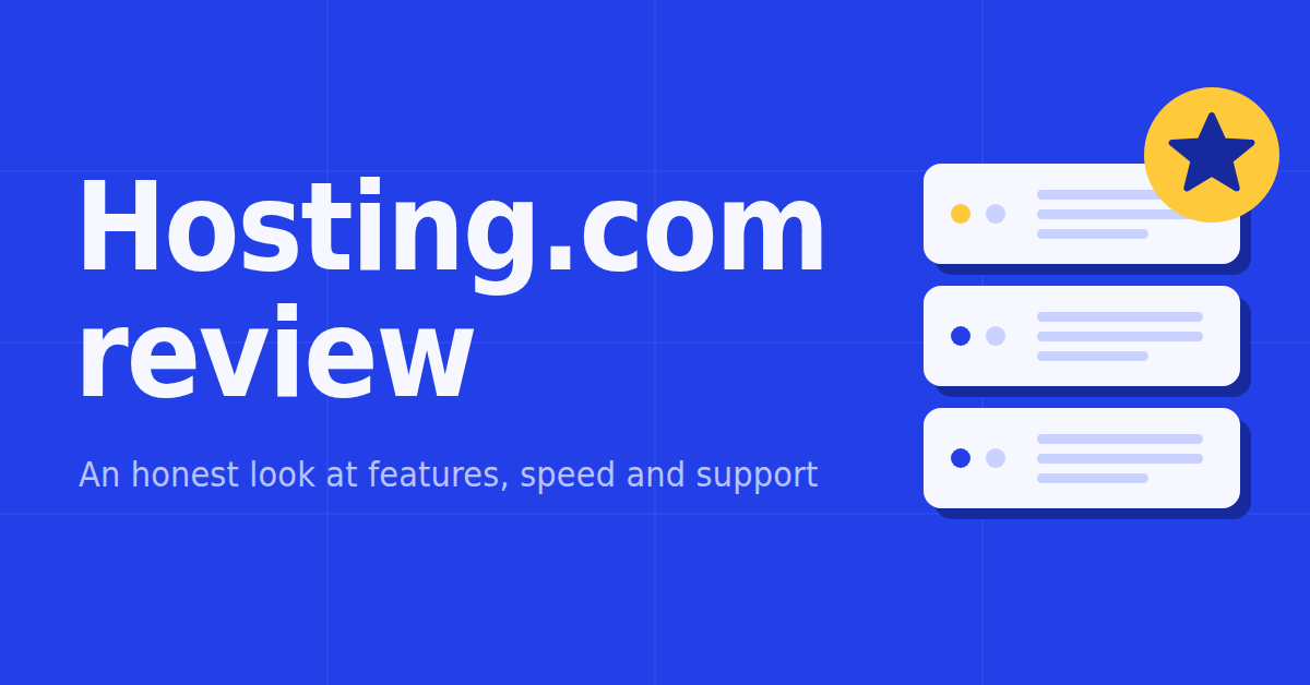 hosting.com review