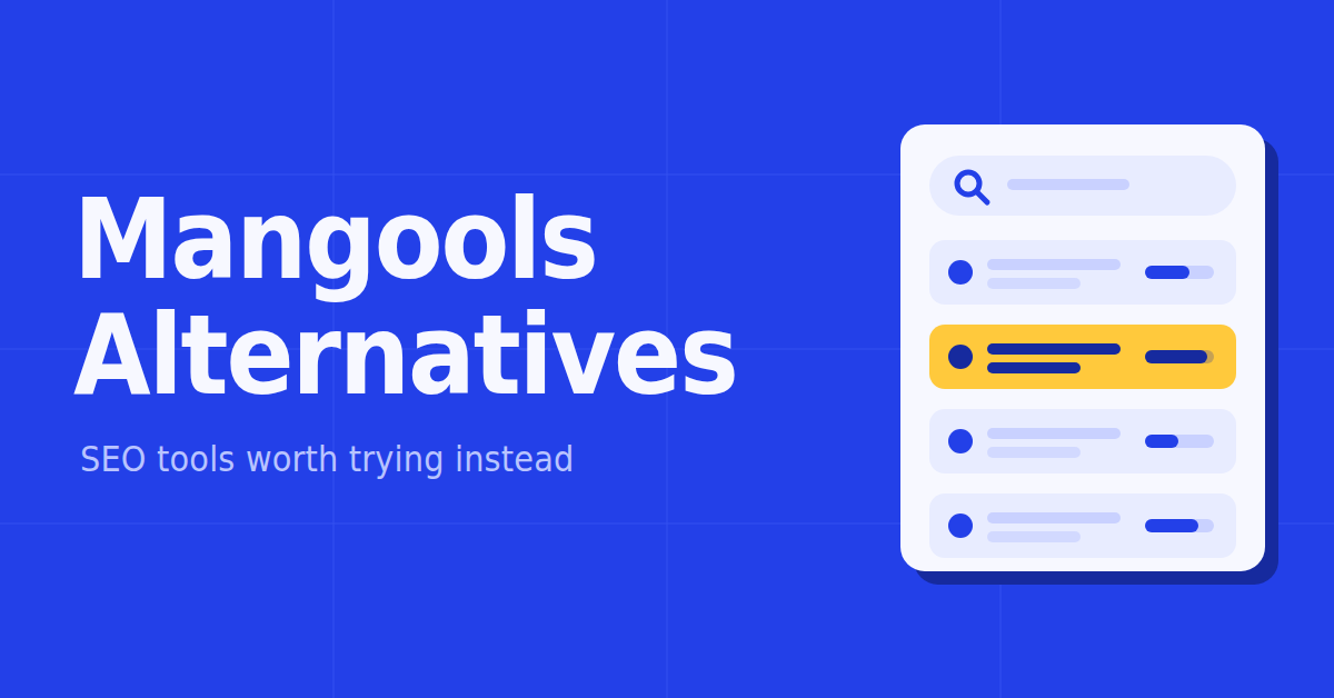 Mangools Alternatives