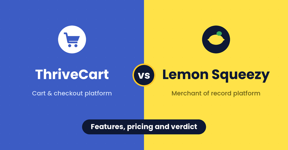 ThriveCart vs Lemon Squeezy