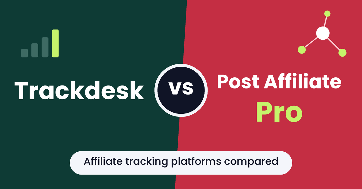Trackdesk vs Post affiliate Pro